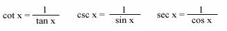 Trigonometric Formulas - Free Math Help