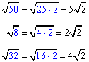 Adding and Subtracting Radical Expressions - free math help